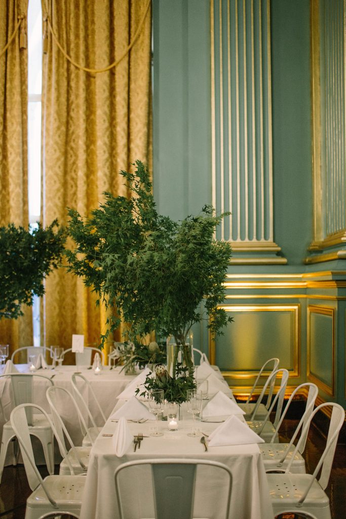 San Francisco City Hall War Memorial Green Room Wedding