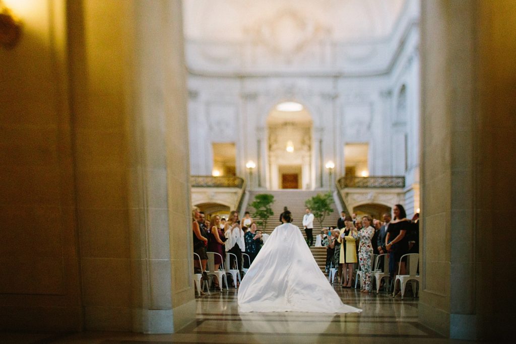 San Francisco City Hall War Memorial Green Room Wedding