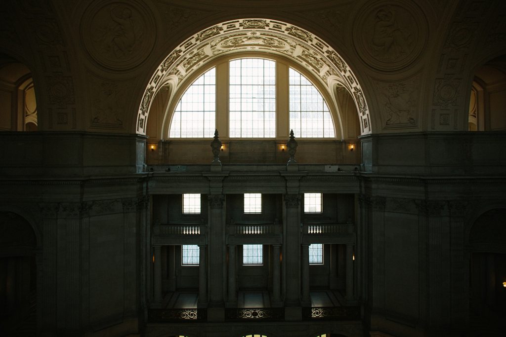 San Francisco City Hall War Memorial Green Room Wedding